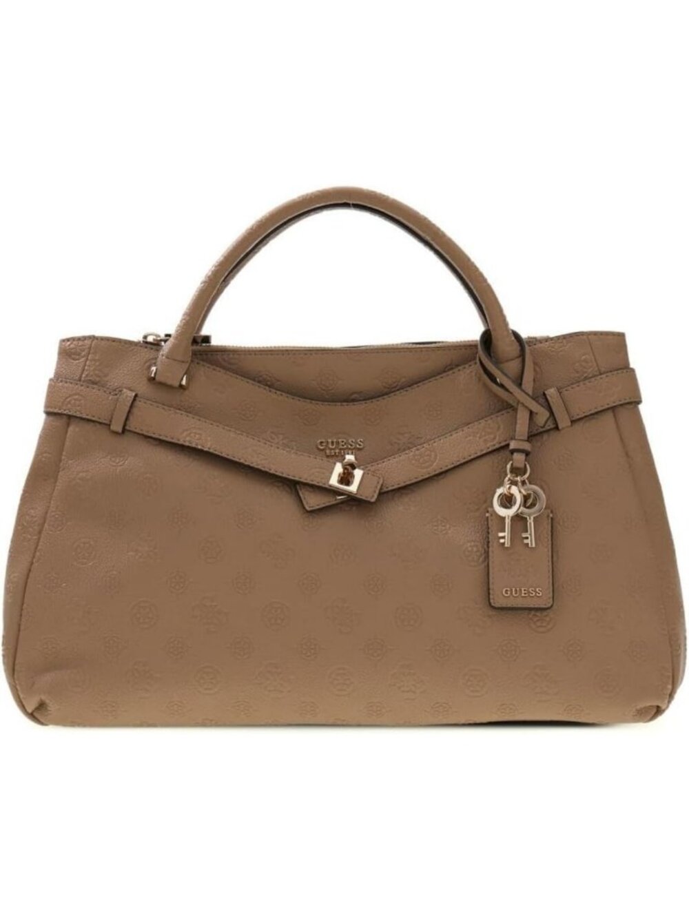 Stylish Women's Logo Satchel Bag - Ella Girlfriend Design, Chic & Versatile